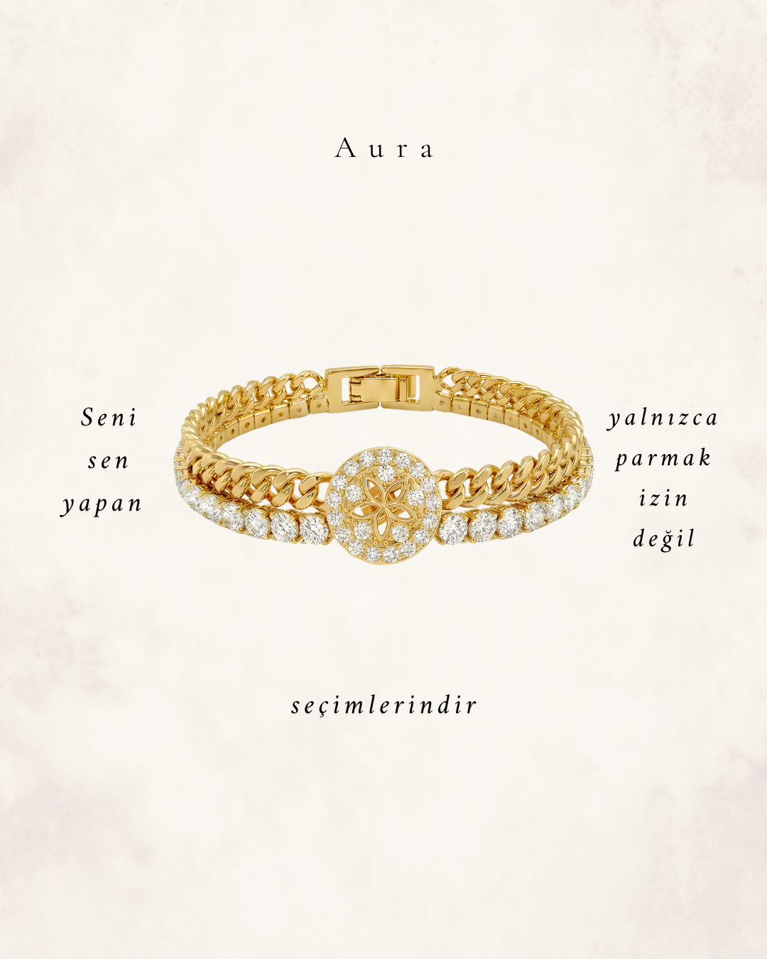 Aura Gold Bileklik