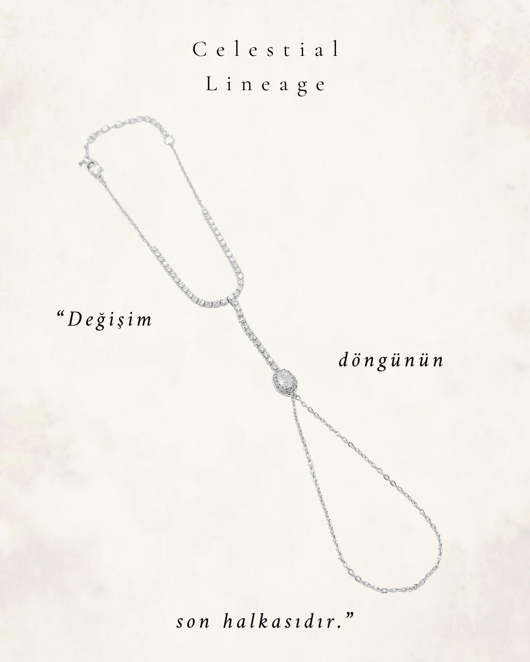 Celestial Lineage Zirkon Süslemeli Şahmeran