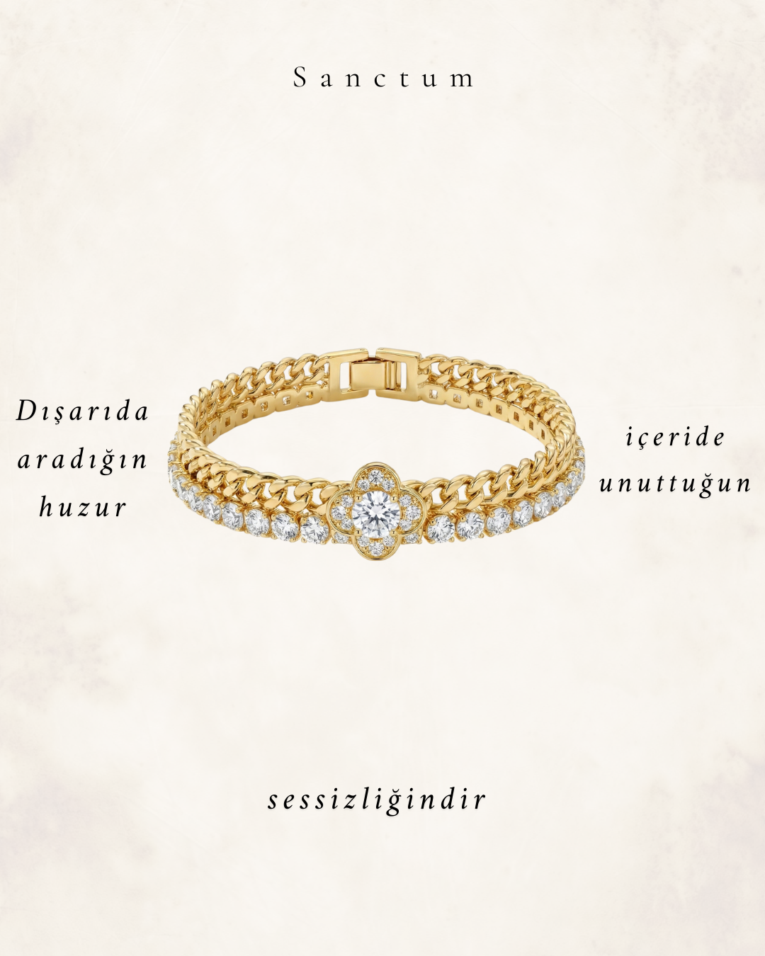 Sanctum Gold Bileklik