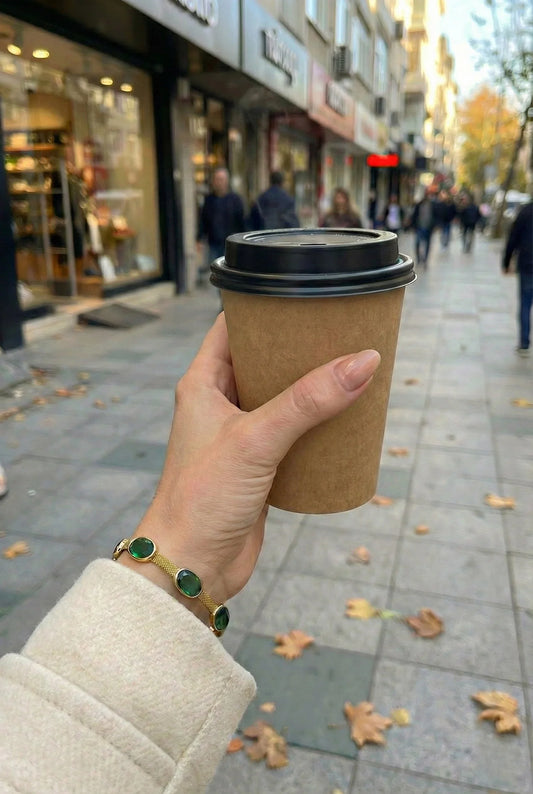 Verdantia Flow Gold Bileklik