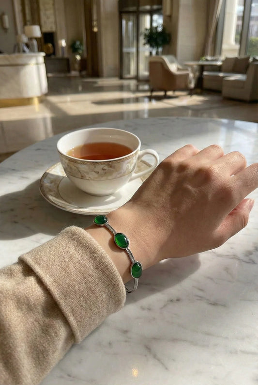 Verdantia Flow Silver Bileklik