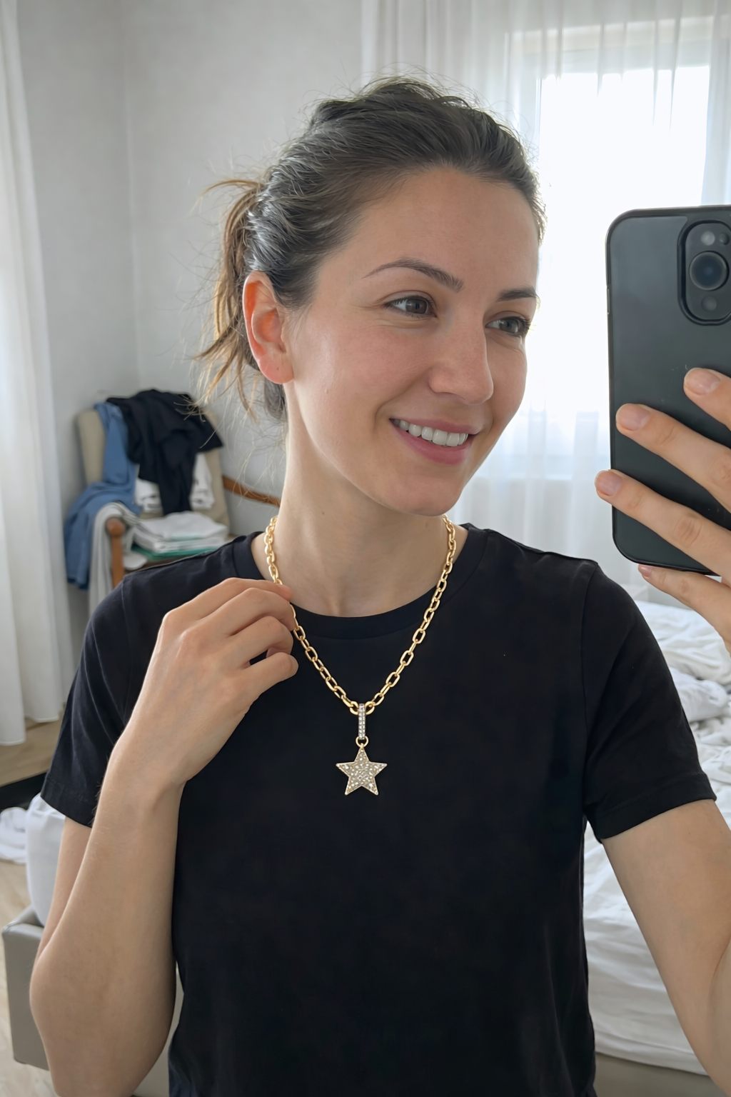 Nova Gold Yıldız Kolye