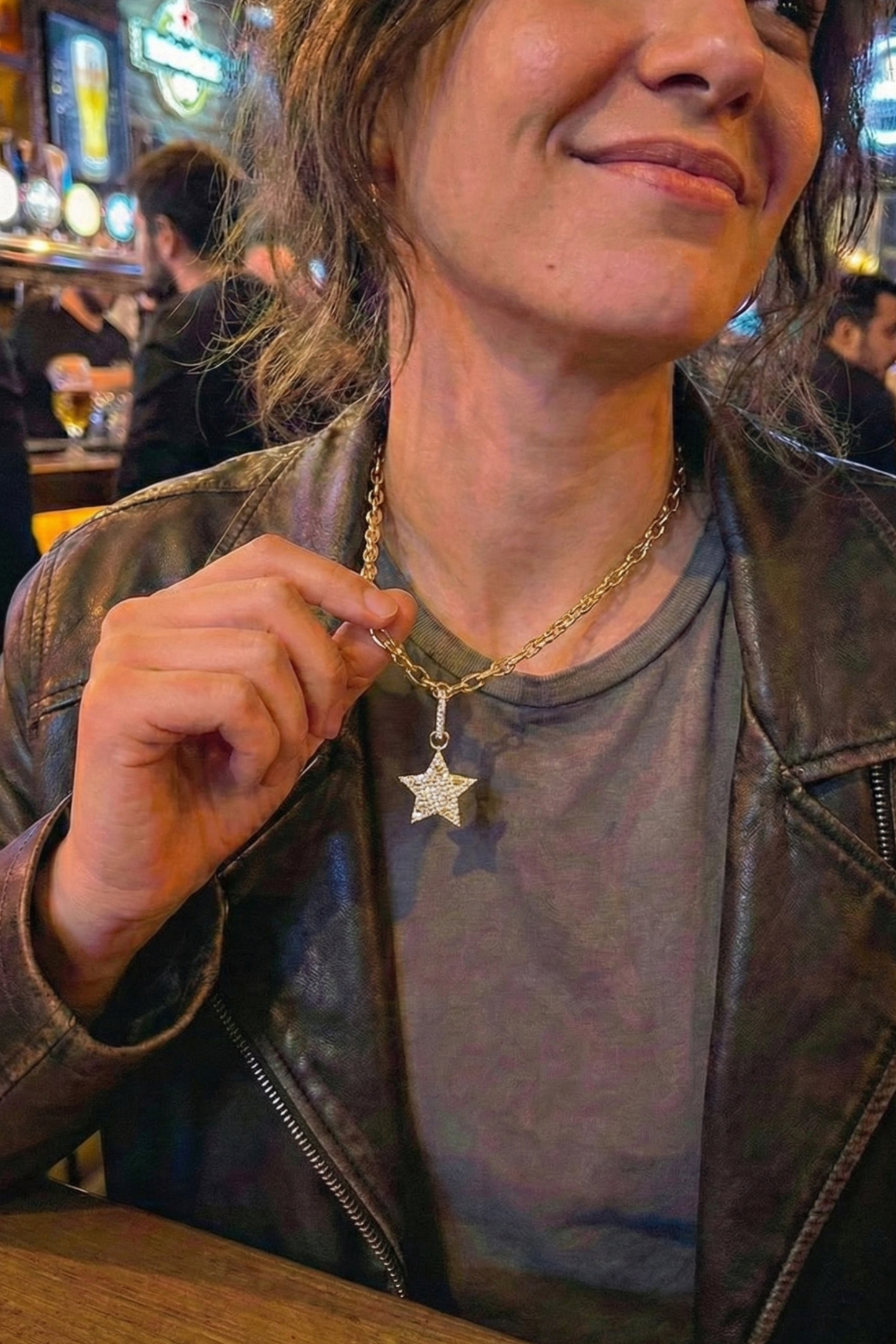 Nova Gold Yıldız Kolye