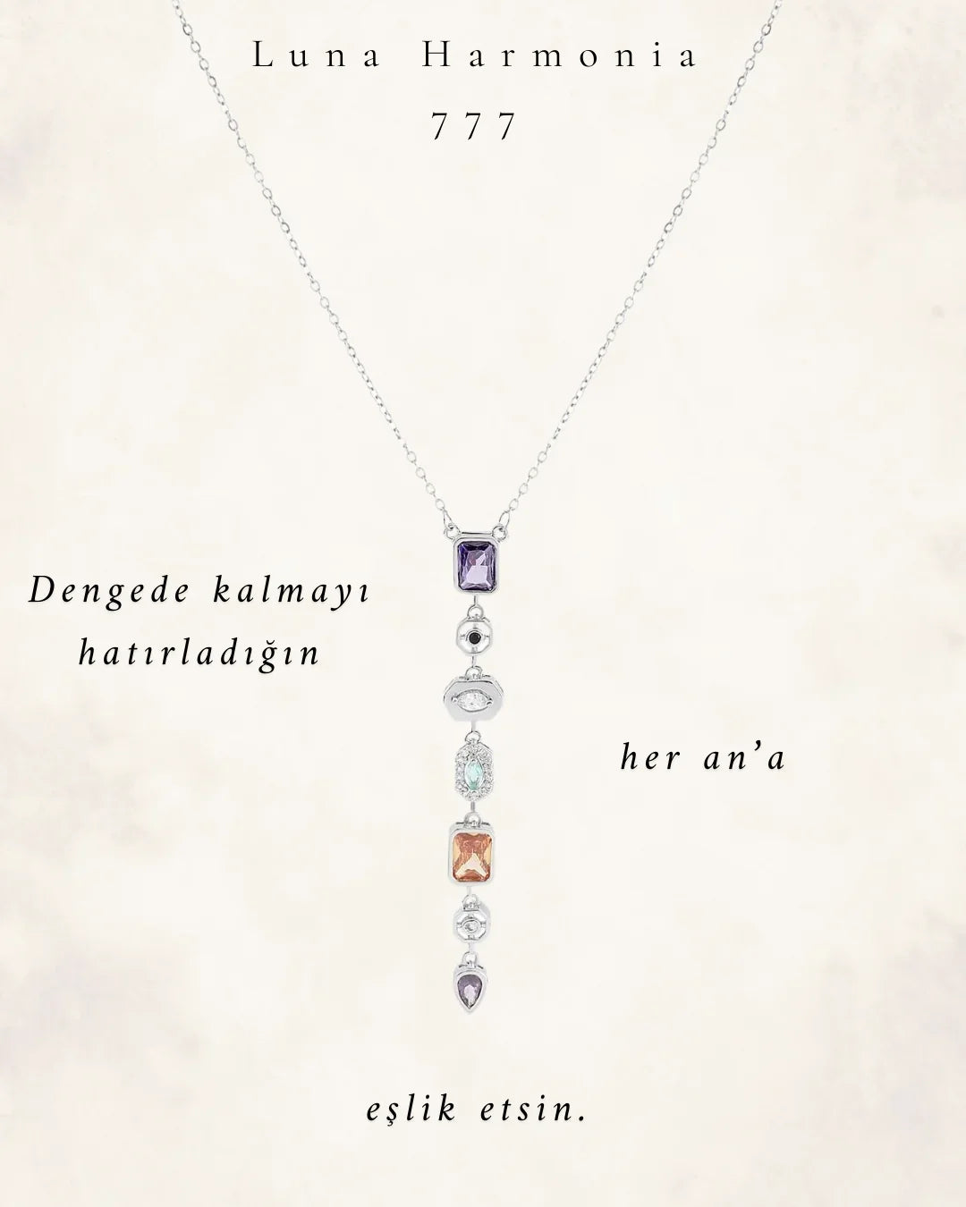 Luna Harmonia 777 Kolye