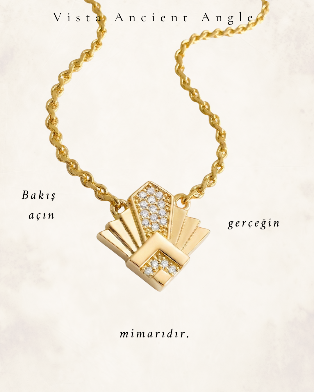 Vista Ancient Angle Kolye