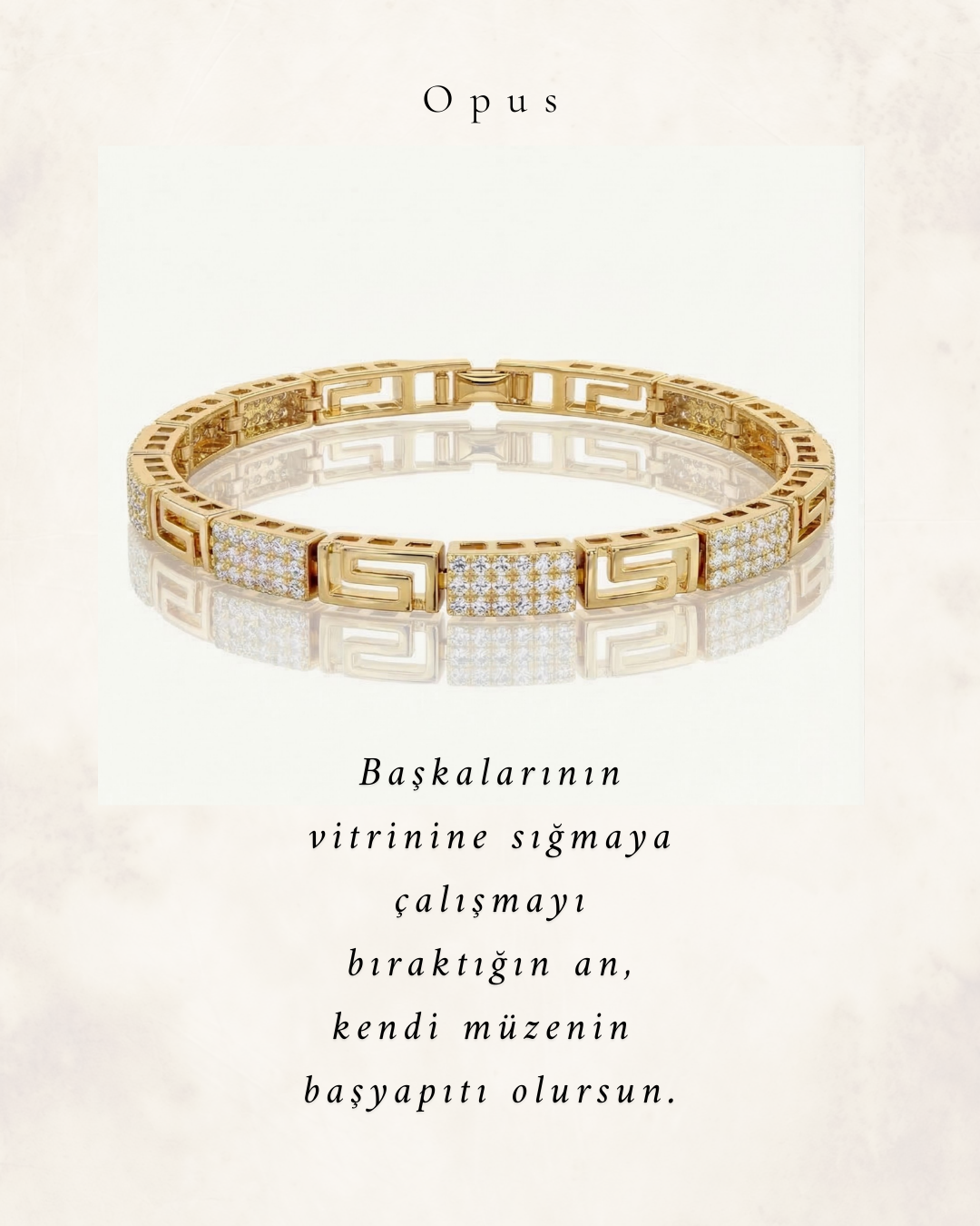 Opus Gold Bileklik