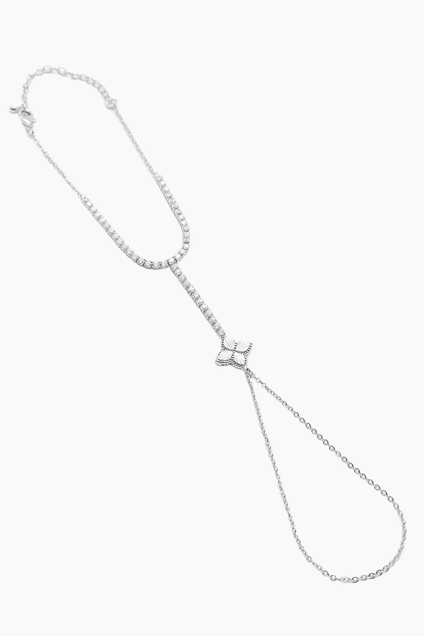 Fortuna Bloom Çiçekli Zirkon Taşlı Şahmeran