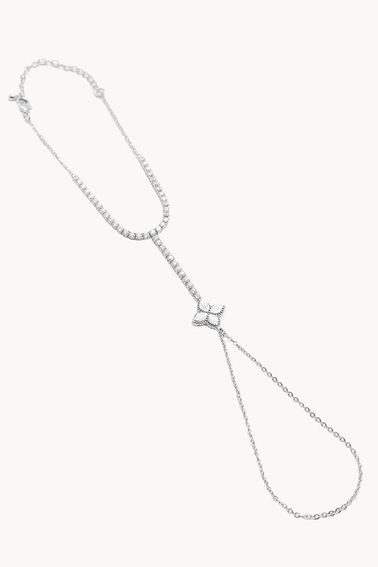 Fortuna Bloom Çiçekli Zirkon Taşlı Şahmeran